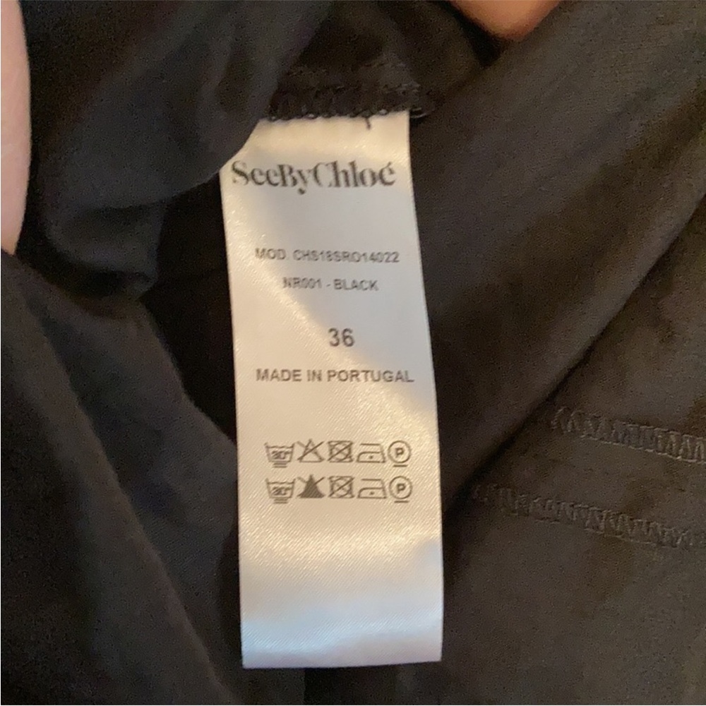 See by Chloe Black eyelet Dress - Picture 6 of 7